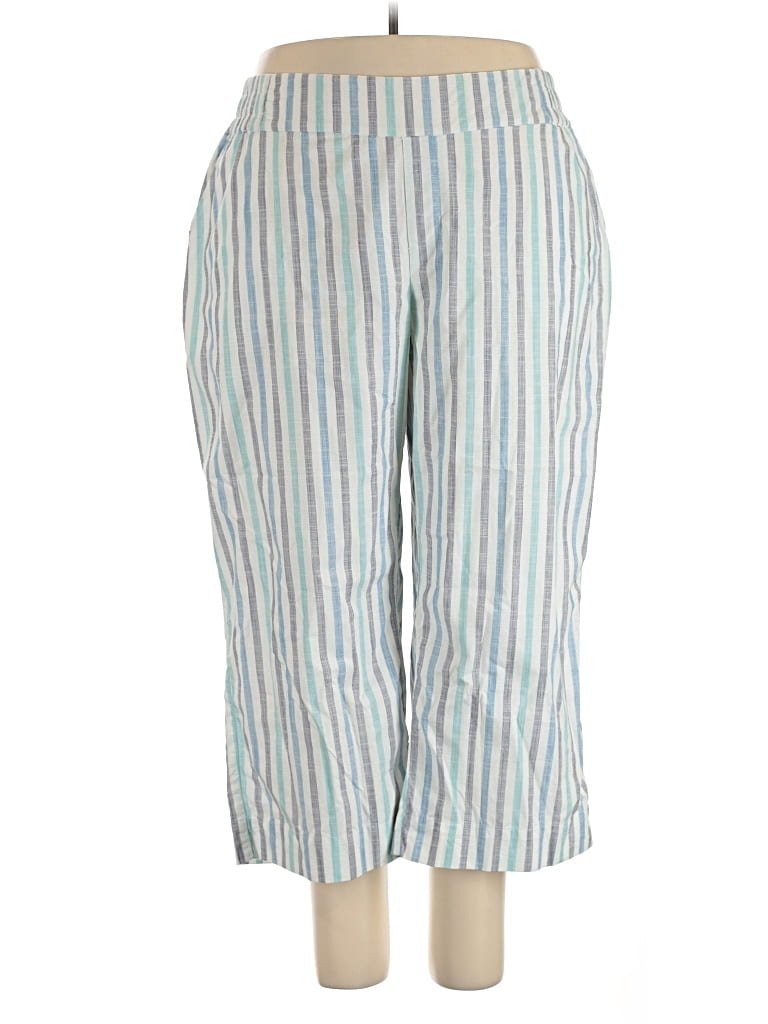 Pre-owned Lane Bryant Casual Pants In Blue