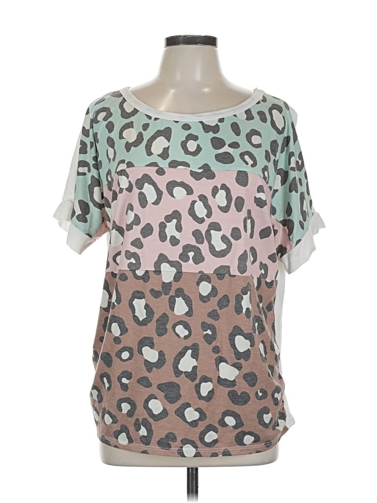 Pre-owned Bibi Short Sleeve T-shirt In Blue