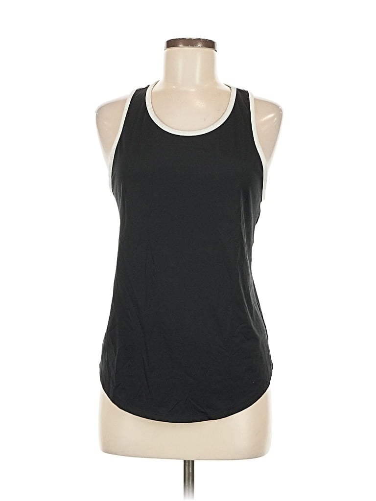 Pre-owned Gap Fit Active Tank Top In Black
