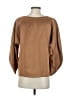 Zero + Maria Cornejo Brown 3/4 Sleeve Top Size 4 - photo 2