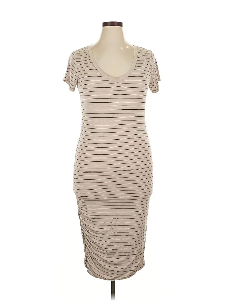 Pre-owned Prana Casual Dress In Brown