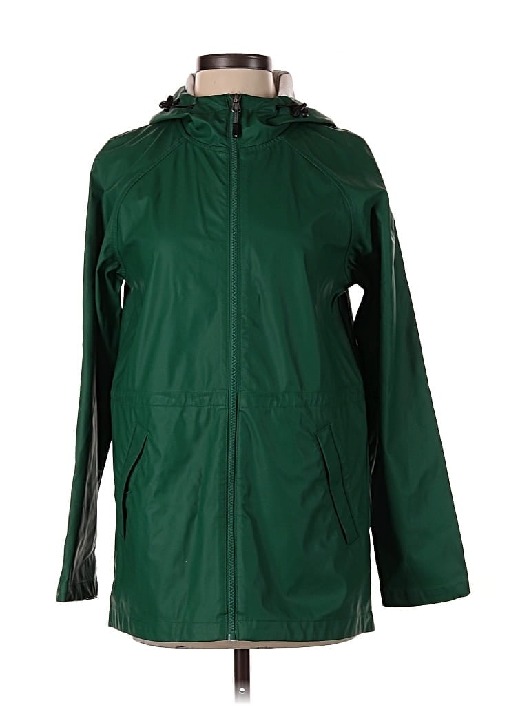 Pre-owned 32 Degrees Raincoat In Green