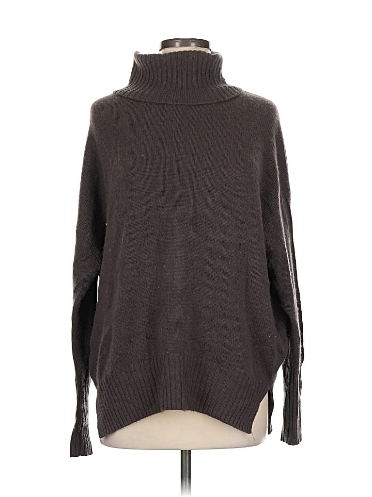 Pre-owned Allude Turtleneck Sweater In Brown