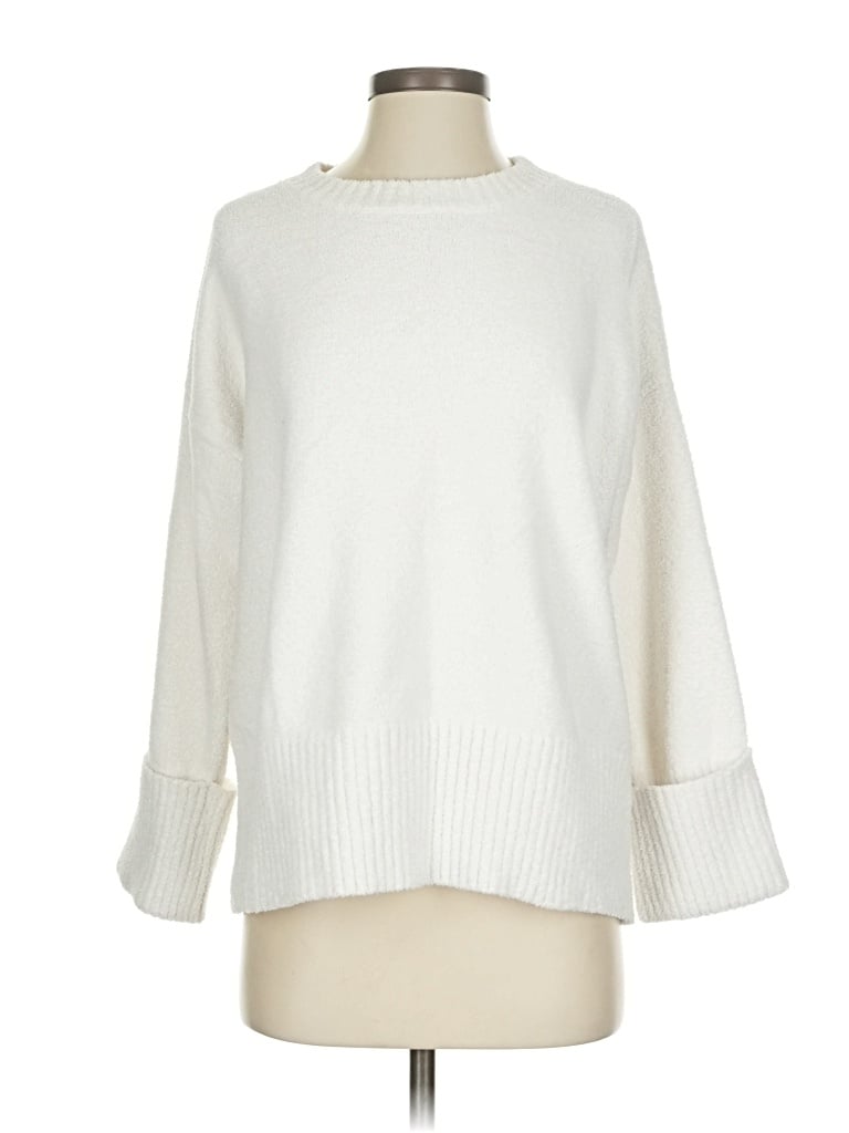 Pre-owned Assorted Brands Pullover Sweater In White