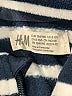 H&M 100% Polyester Stripes Green Track Jacket Size 8 - 10 - photo 3