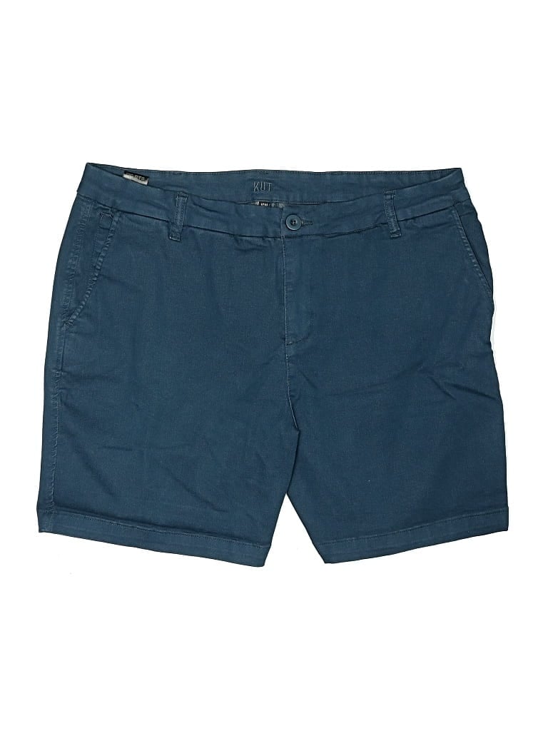 Pre-owned Kut From The Kloth Khaki Shorts In Blue