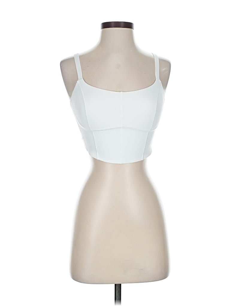 Pre-owned Offline By Aerie Sports Bra In White