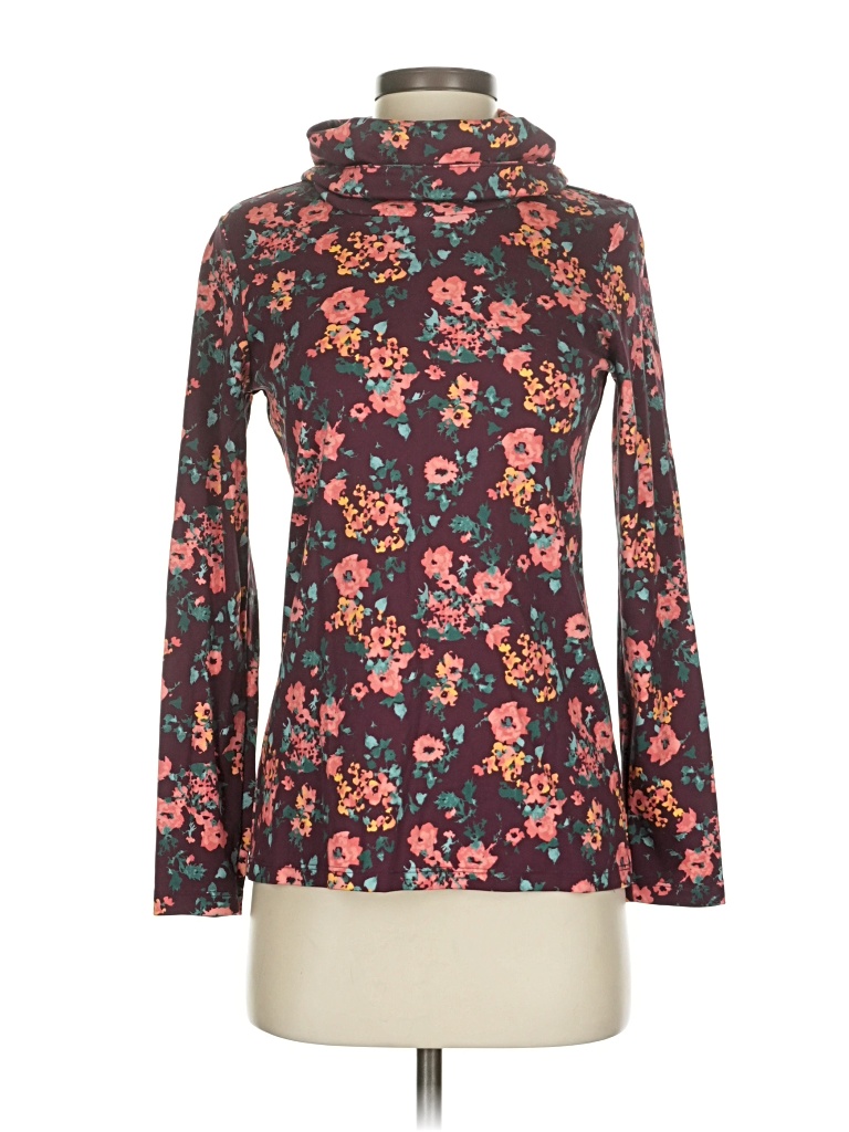 Pre-owned L.l.bean Long Sleeve Turtleneck In Black