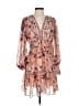 OPT 100% Polyester Paisley Pink Cocktail Dress Size XS - photo 1