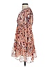 OPT 100% Polyester Paisley Pink Cocktail Dress Size XS - photo 5