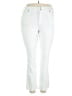 Lands' End Ivory White Jeans Size 18 - photo 1