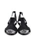 Stuart Weitzman Black Wedges Size 4 1/2 - photo 2