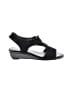 Stuart Weitzman Black Wedges Size 4 1/2 - photo 1