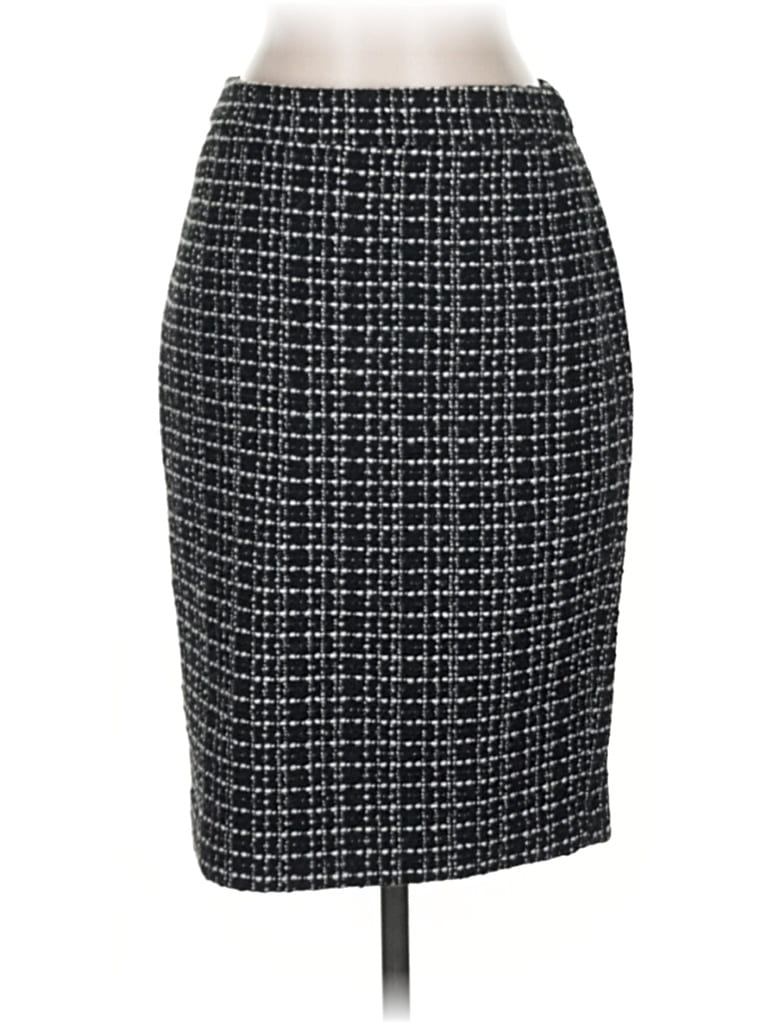 Pre-owned Ann Taylor Formal Skirt In Black