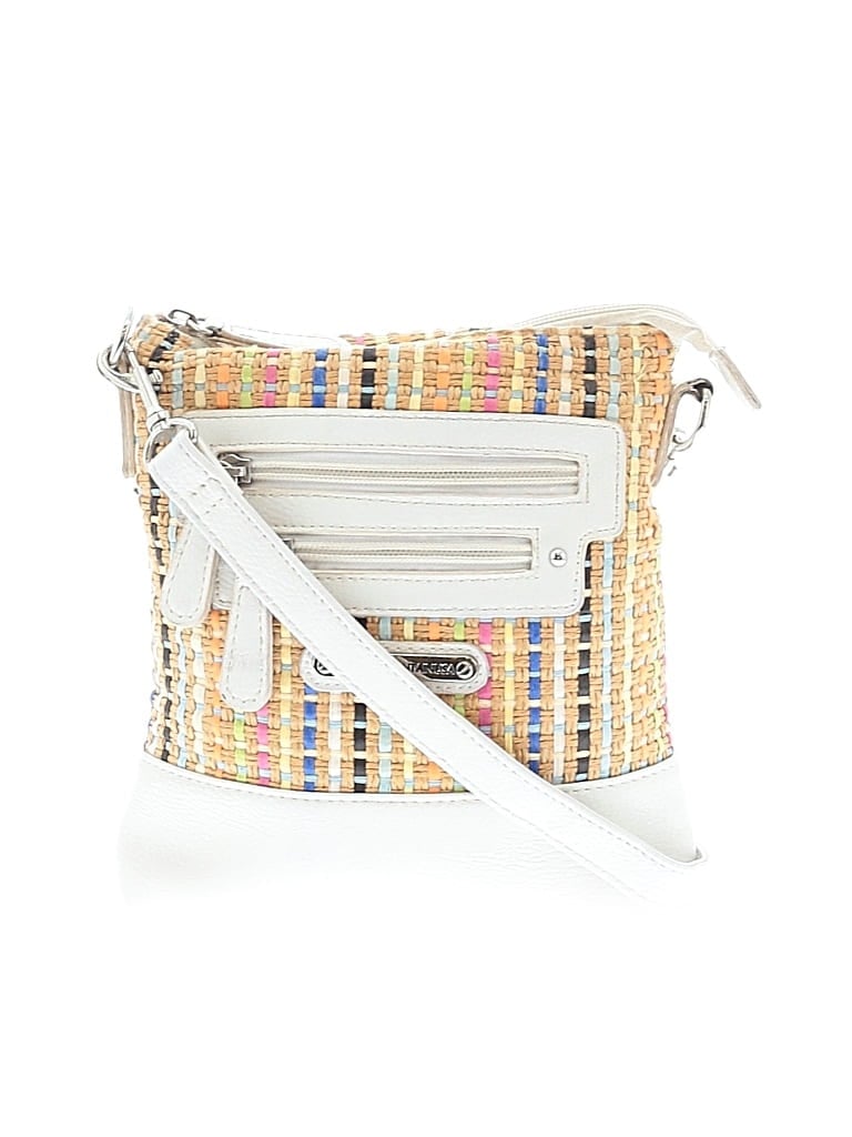 Pre-owned Stone Mountain Crossbody Bag In Brown