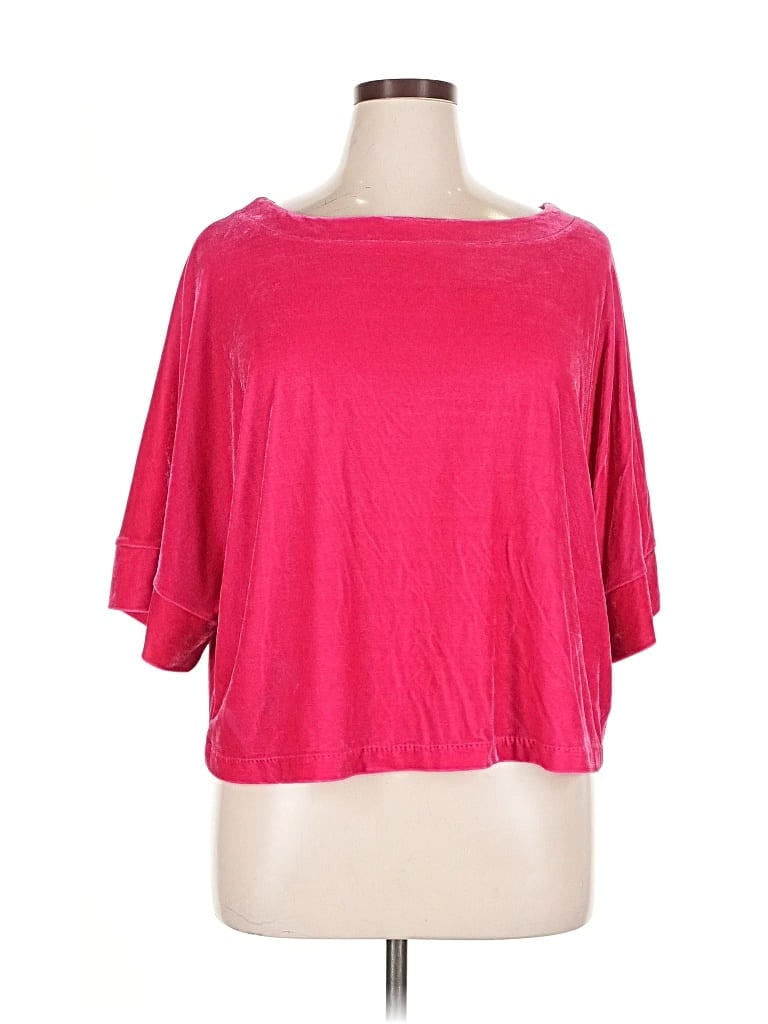 Pre-owned Cupcakes And Cashmere 3/4 Sleeve T-shirt In Pink