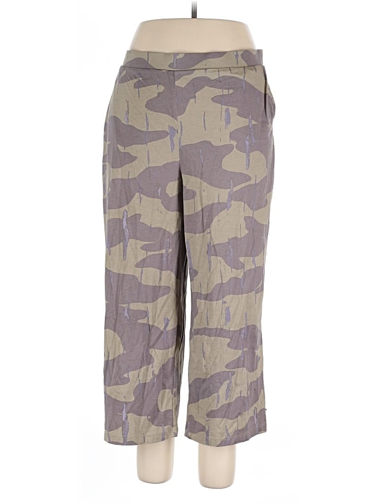 Pre-owned Logo By Lori Goldstein Casual Pants In Gray