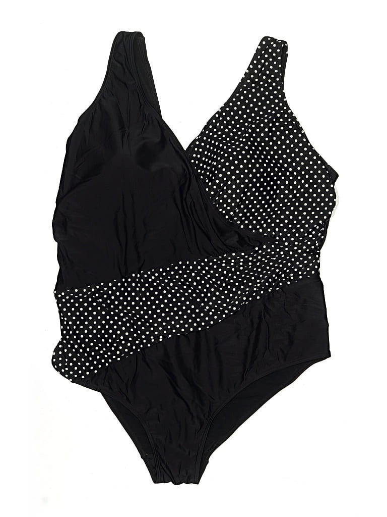 Pre-owned Evans One Piece Swimsuit In Black
