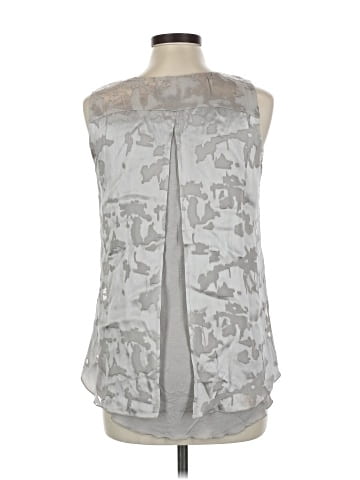 MY TRIBE Sleeveless Silk Top (view 2)