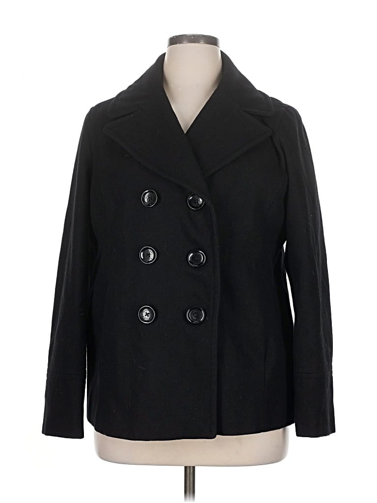 Pre-owned Michael Michael Kors Coat In Black