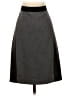 Ann Taylor Solid Gray Formal Skirt Size 6 - photo 1