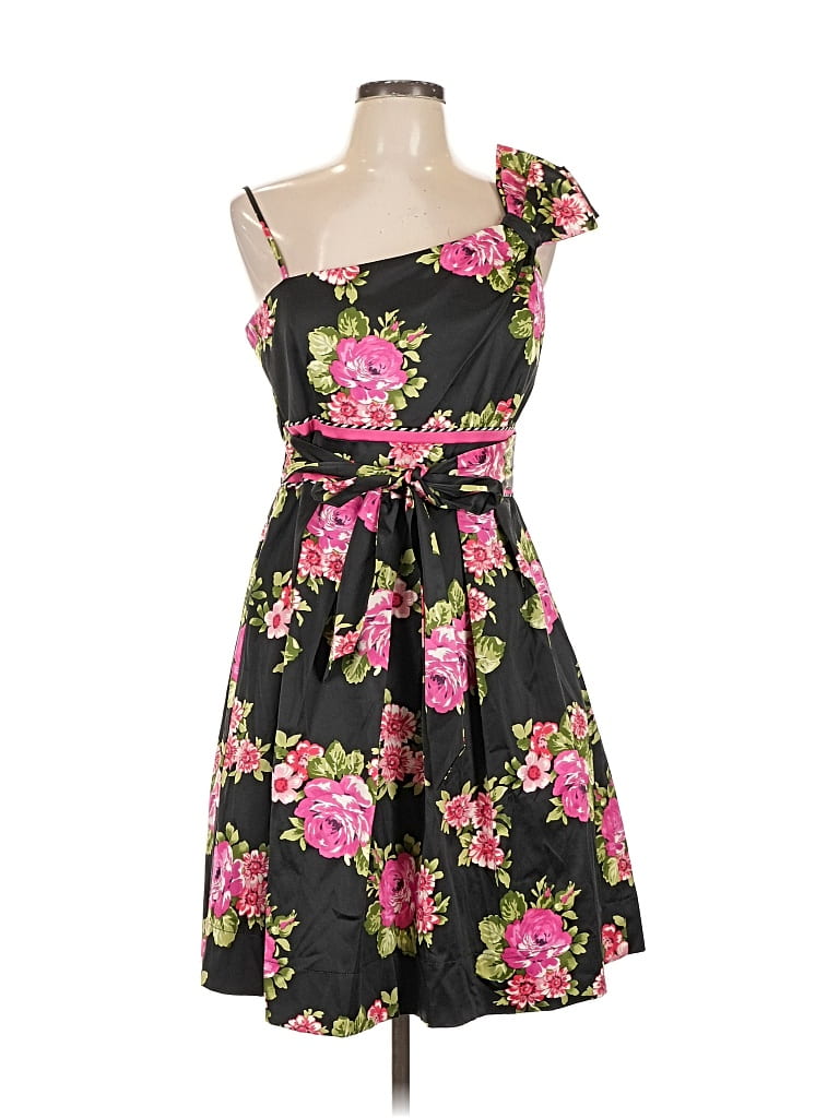 Pre-owned Teeze Me Casual Dress In Black