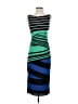 Bailey 44 Stripes Blue Cocktail Dress Size S - photo 1