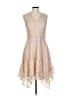 Neiman Marcus Tan Cocktail Dress Size 10 - photo 1