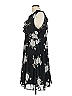Torrid 100% Polyester Floral Black Cocktail Dress Size 12 - photo 5