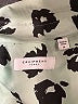 Equipment 100% Polyester Animal Print Teal Long Sleeve Blouse Size M - photo 7