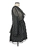 Zara Polka Dots Black Cocktail Dress Size M - photo 4