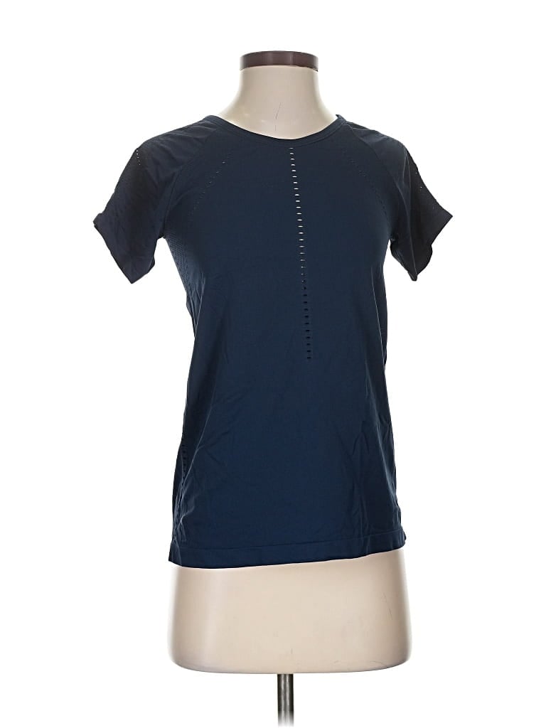 Pre-owned Athleta Active T-shirt In Blue