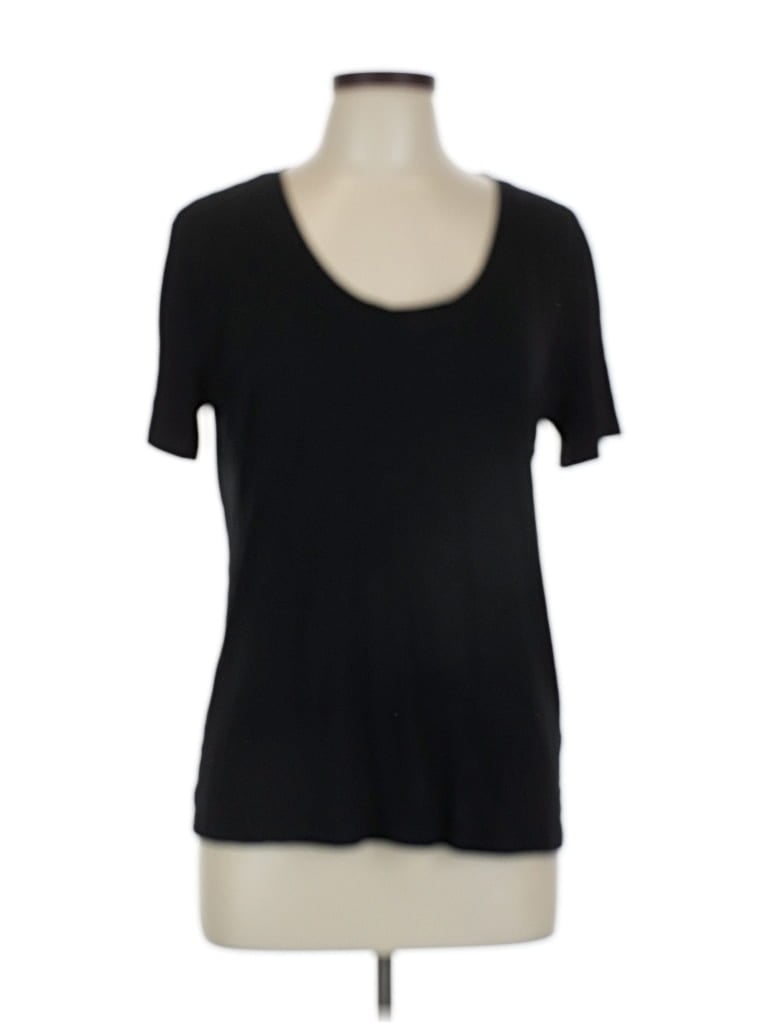 Pre-owned Able Short Sleeve T-shirt In Black