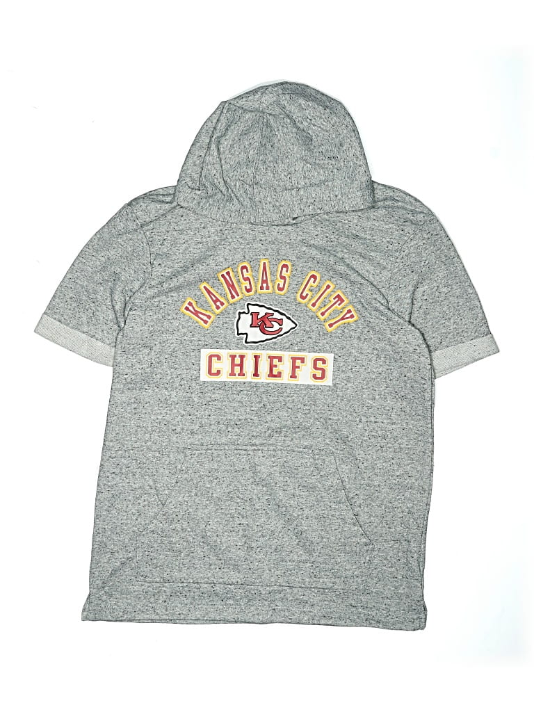 Pre-owned Nfl Kids' Pullover Hoodie In Gray