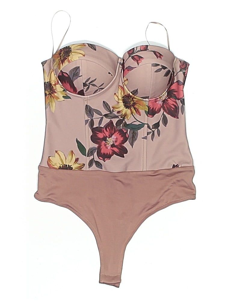 Pre-owned Jluxlabel Bodysuit In Brown