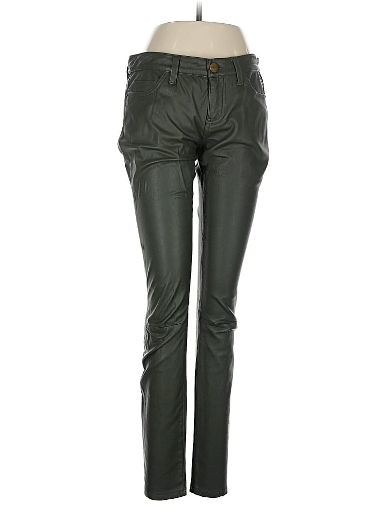 Pre-owned Current Elliott Casual Pants In Green