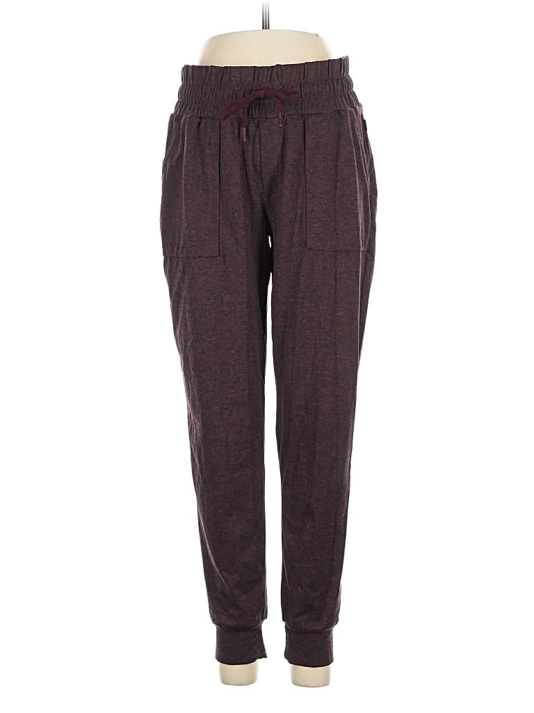 Pre-owned Mondetta Casual Pants In Burgundy