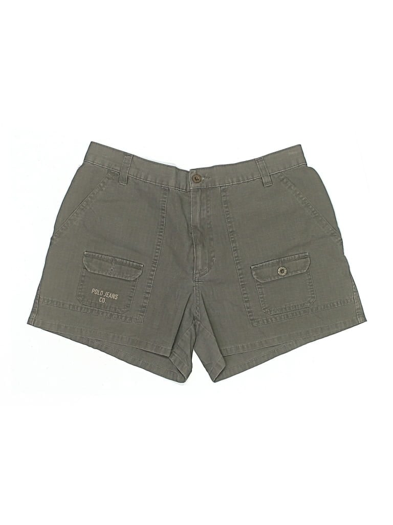 Pre-owned Polo Jeans Co. By Ralph Lauren Khaki Shorts In Green