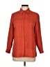 Doncaster Sport 100% Polyester Solid Orange Long Sleeve Blouse Size 4 - photo 1