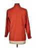 Doncaster Sport 100% Polyester Solid Orange Long Sleeve Blouse Size 4 - photo 2