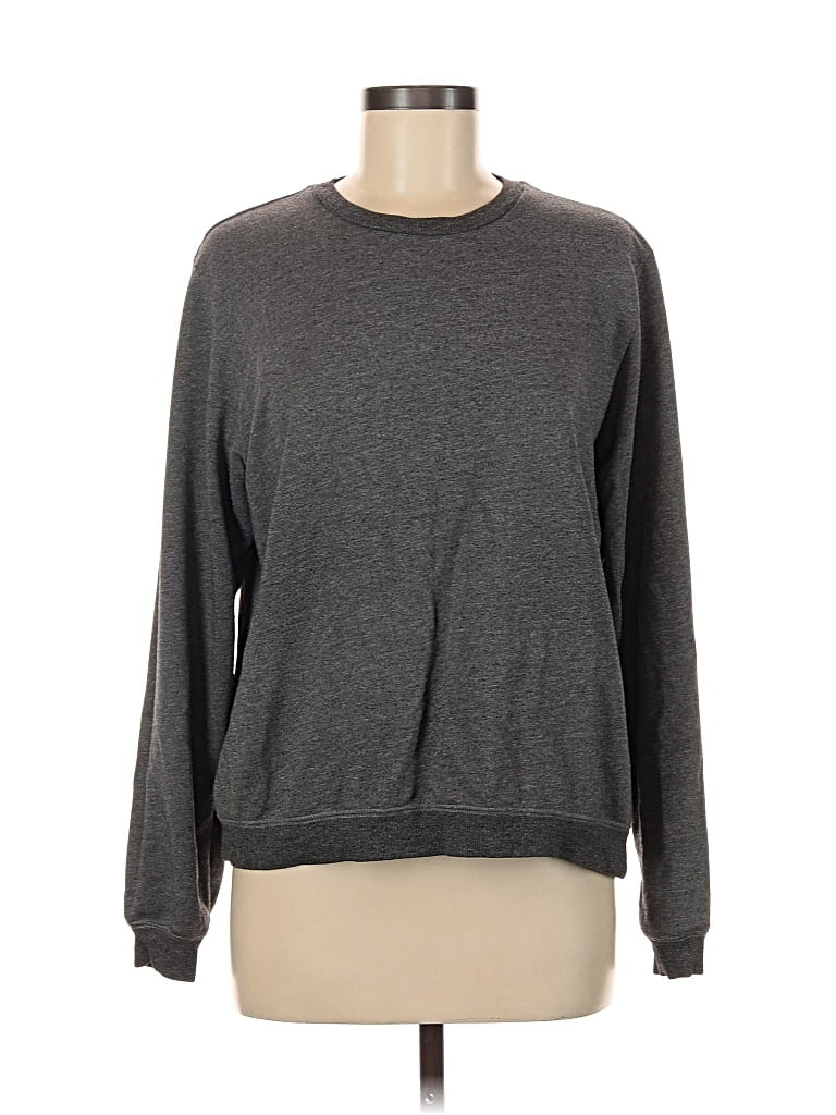 Pre-owned Asos Design Sweatshirt In Gray