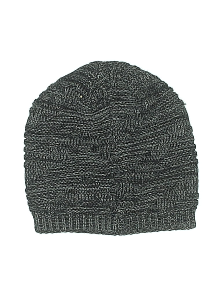Pre-owned Calvin Klein Beanie Hat In Gray