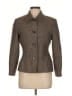 Louben Tweed Brown Coat Size 6 - photo 1