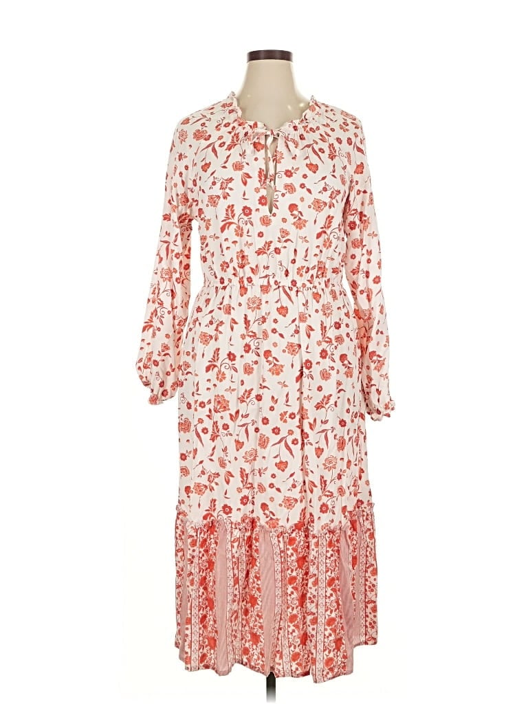 Pre-owned The Drop Casual Dress In White