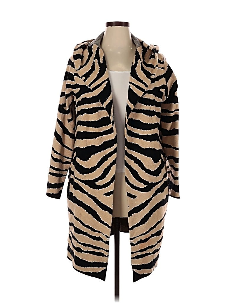 Pre-owned Joan Vass Cardigan Sweater In Brown