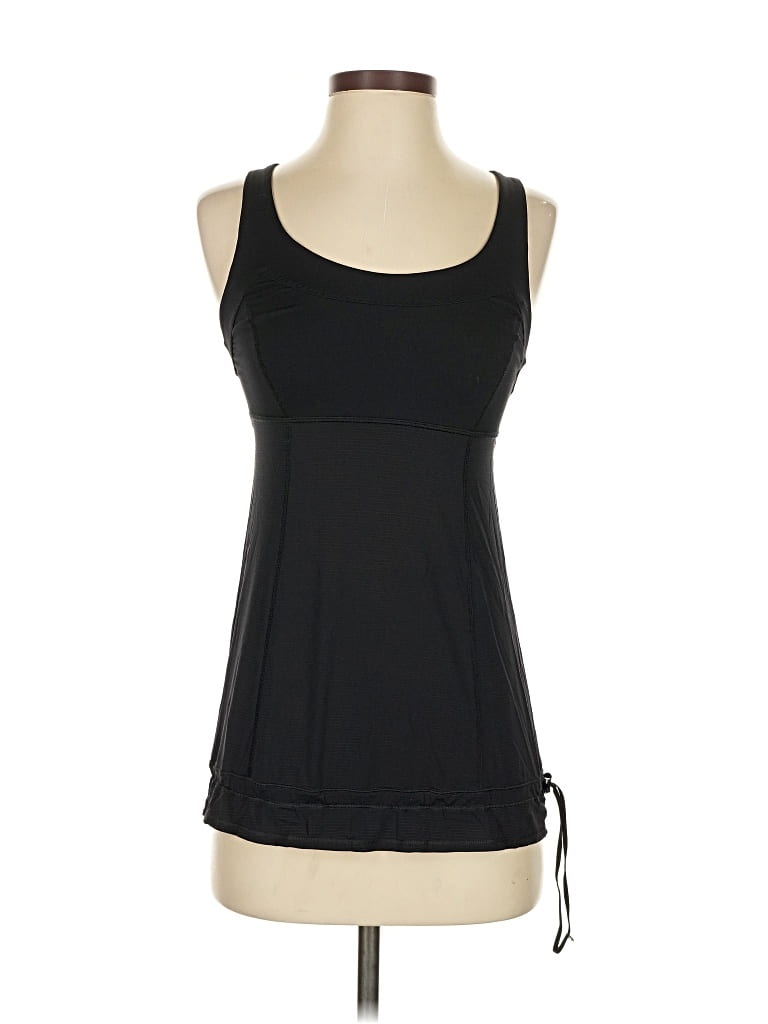 Pre-owned Lululemon Athletica Active Tank Top In Black