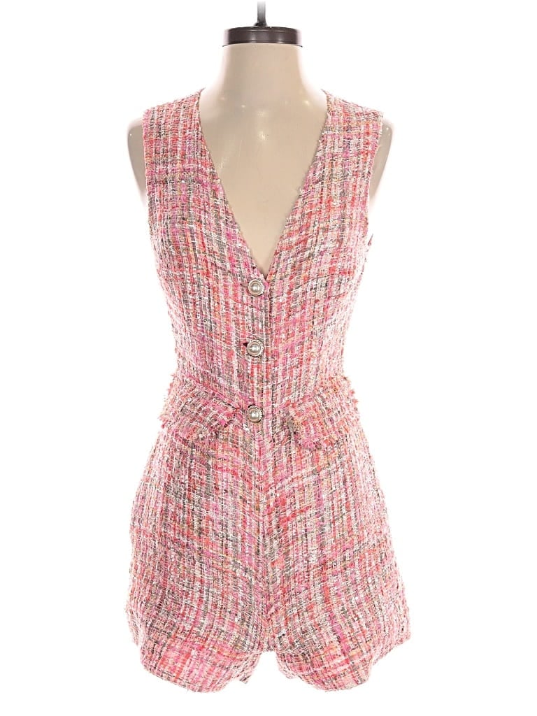 Adelyn Rae Romper In Pink