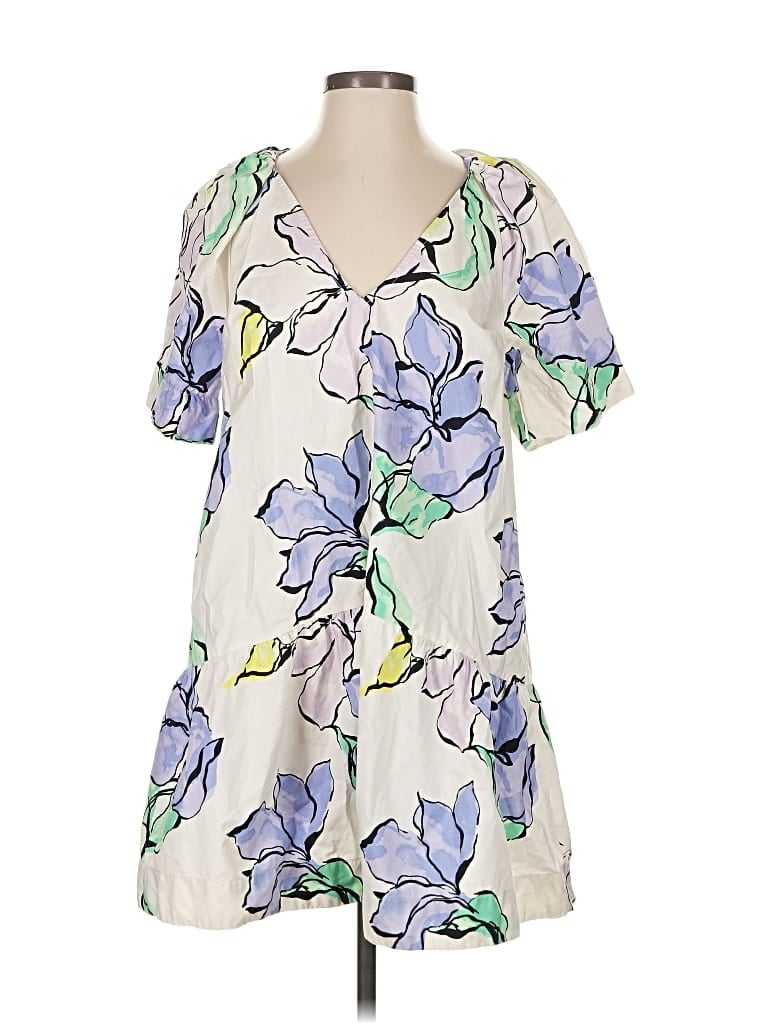 Pre-owned A New Day Casual Dress In White