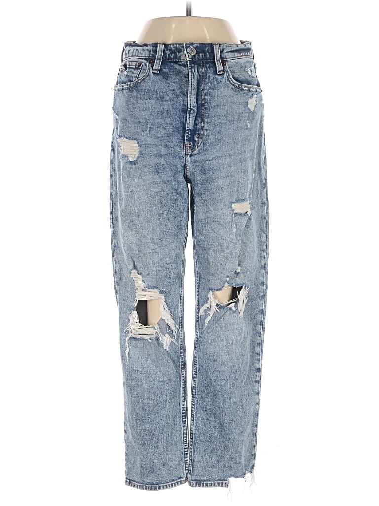 Pre-owned Abercrombie & Fitch Jeans In Blue