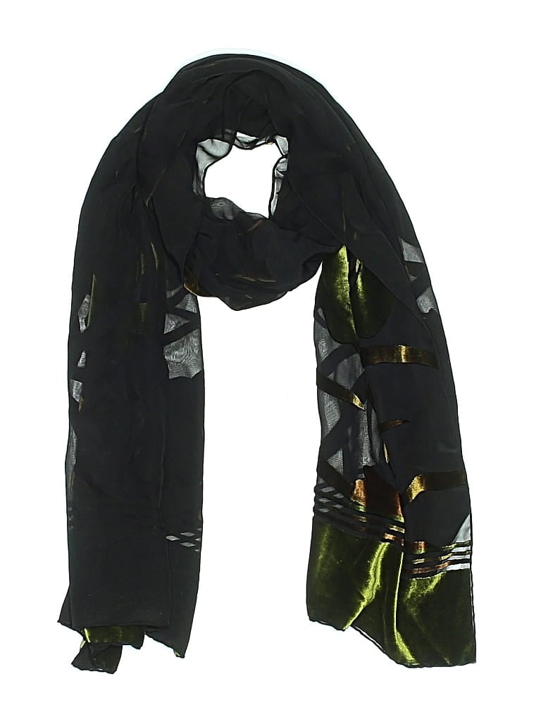 Pre-owned Unbranded Scarf In Black